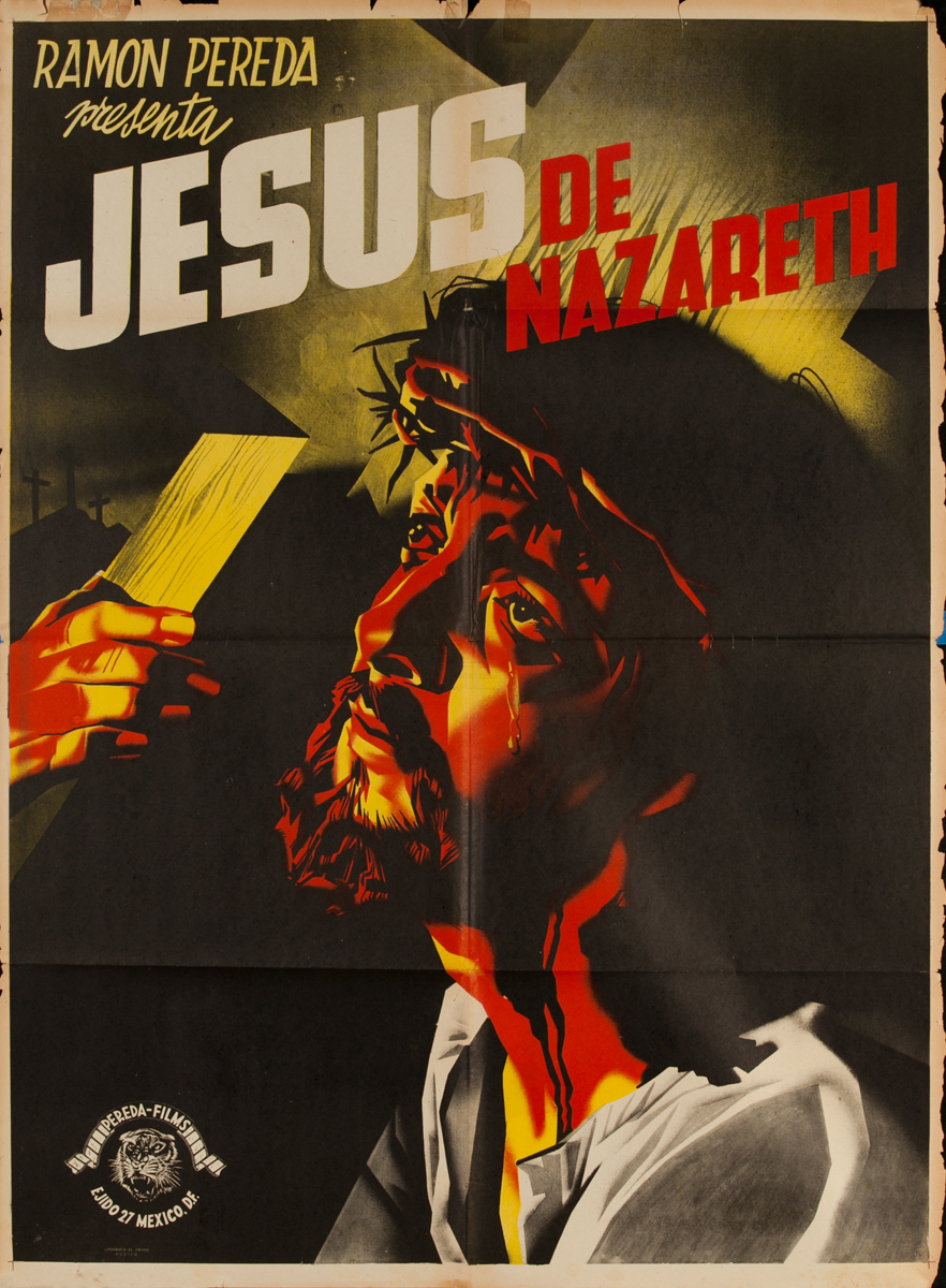 Ramon Pereda Presenta Jesus De Nazareth, Original Mexican Movie Poster