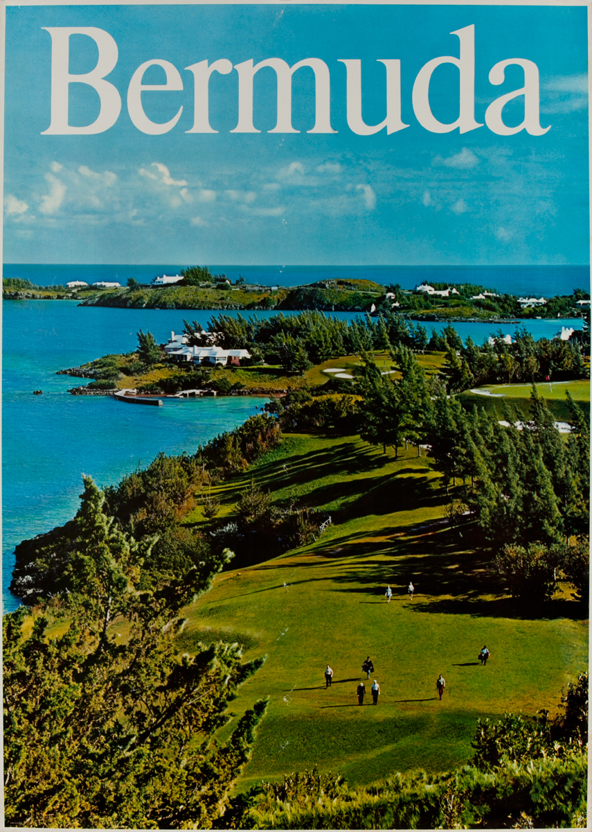 Bermuda Travel Poster Golf Photo