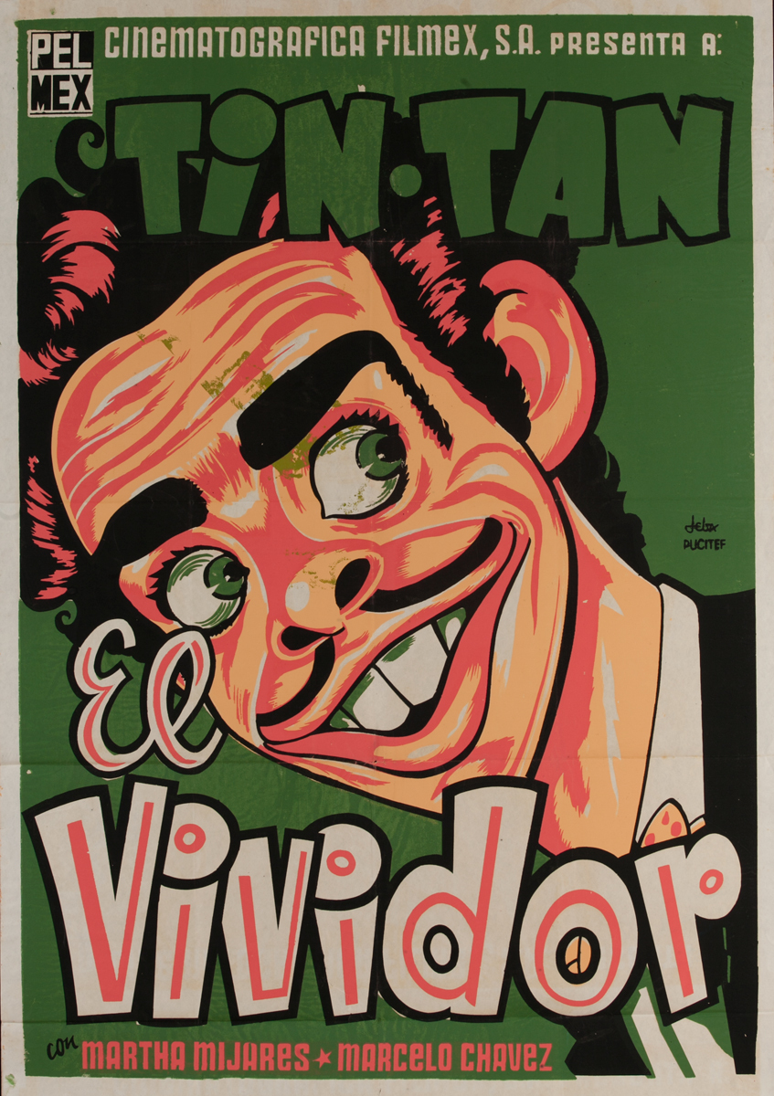 Tin Tan, El Vividor, Original Mexican Movie Poster