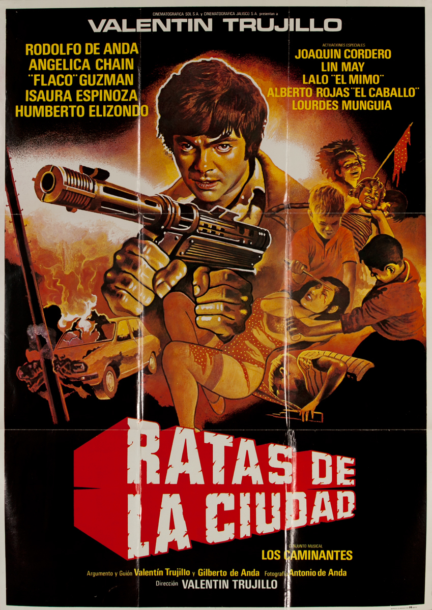 Ratas de la Ciudad, Original Mexican Movie Poster