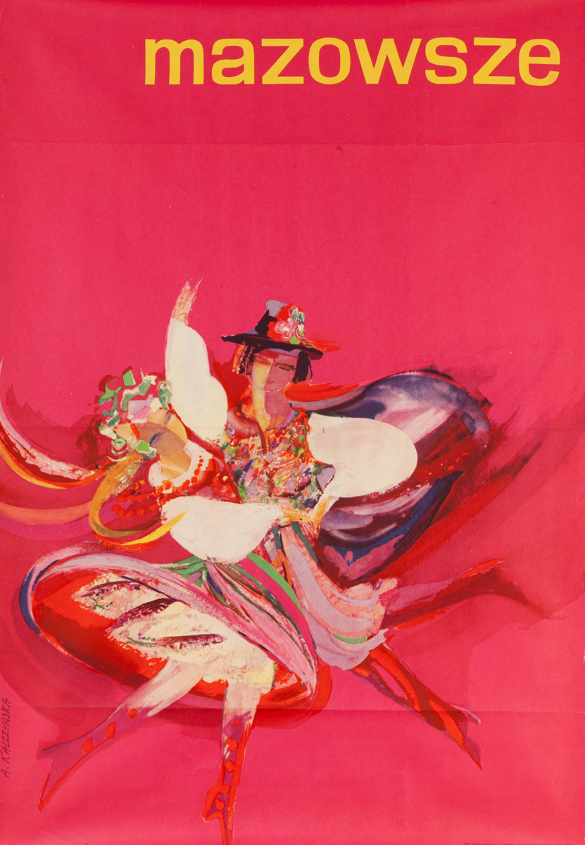 Mazowsze Original Polish Dance Company Poster