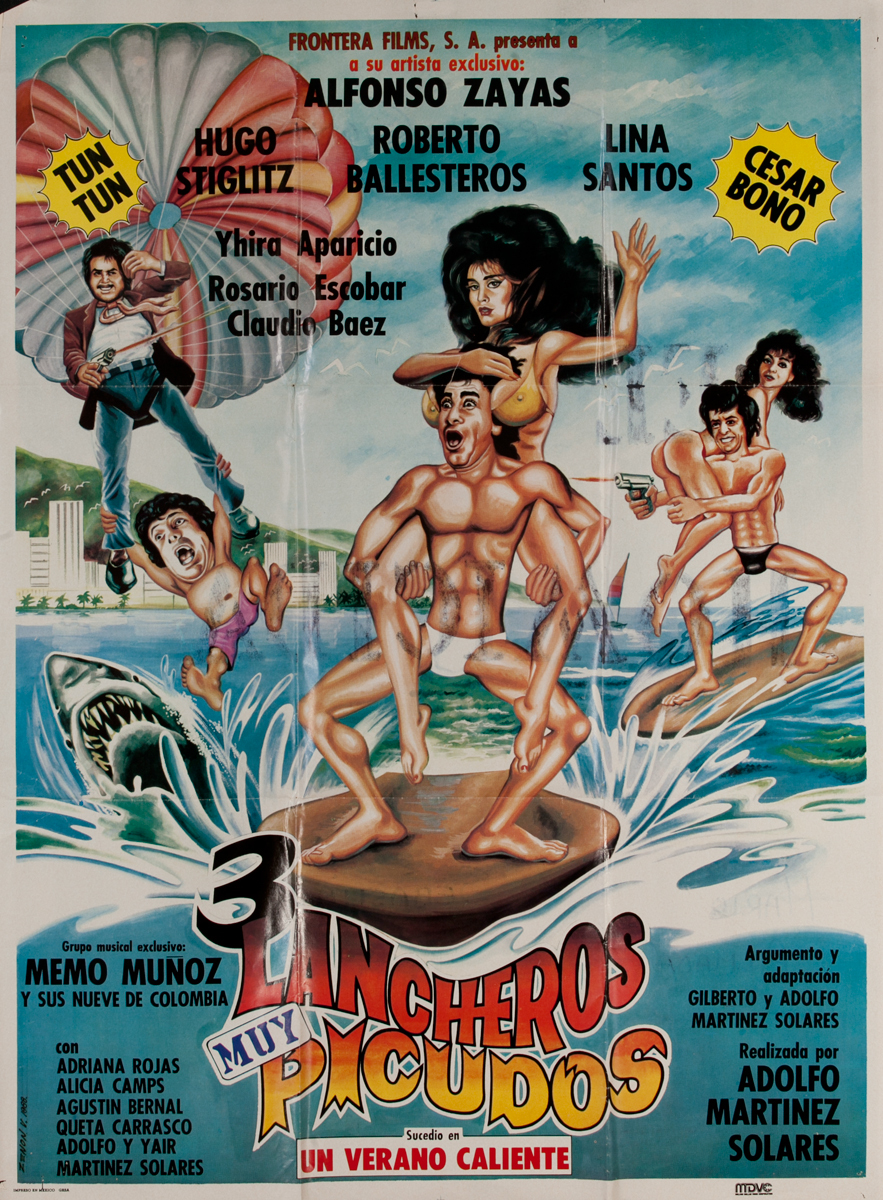 3 Lancheros Muy Picudos Mexican Movie Poster