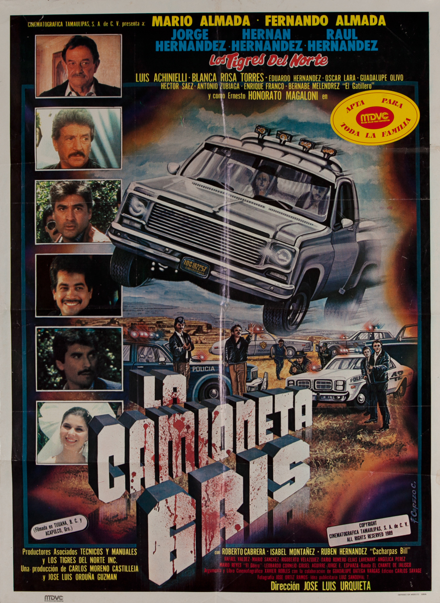 La Camioneta Gris Mexican Movie Poster