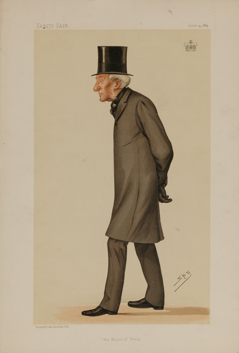The House of Percy, Vanity Fair Caricature Lithograph by Spy, The Duke of Northumberland
