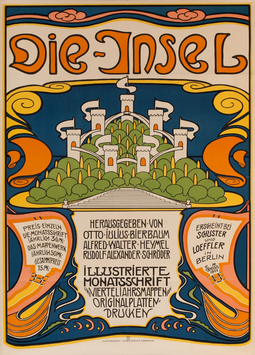 Die-Insel German Magazine Poster