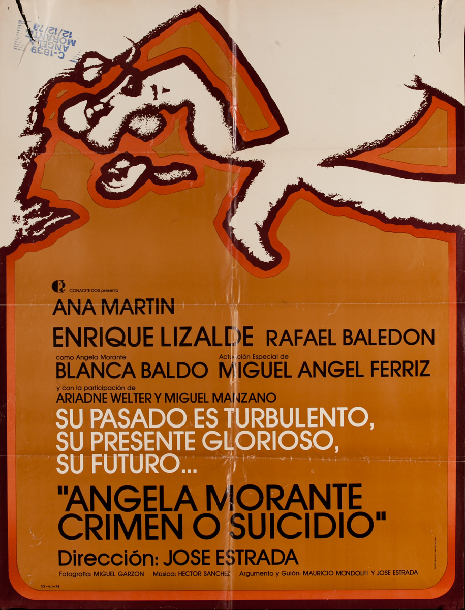 Ángela Morante, ¿crimen o suicidio? Mexican Movie Poster