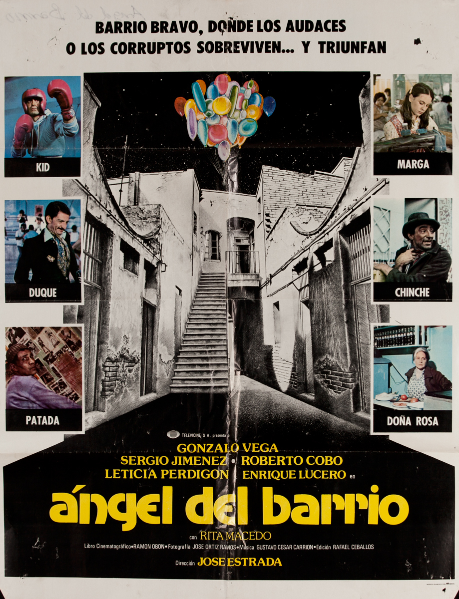 Ángel del barrio, Mexican Movie Poster