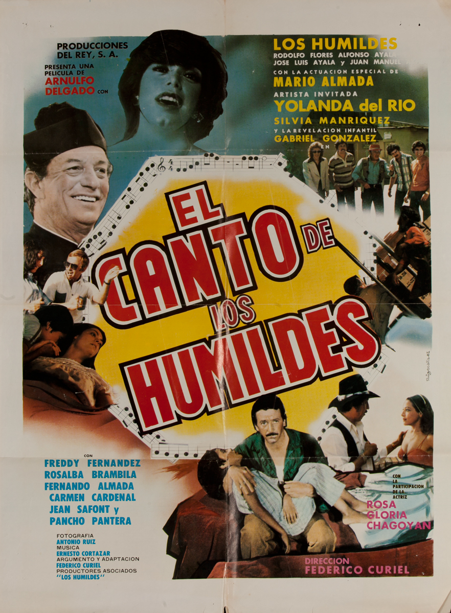 El Canto de Los Humildes, Mexican Movie Poster