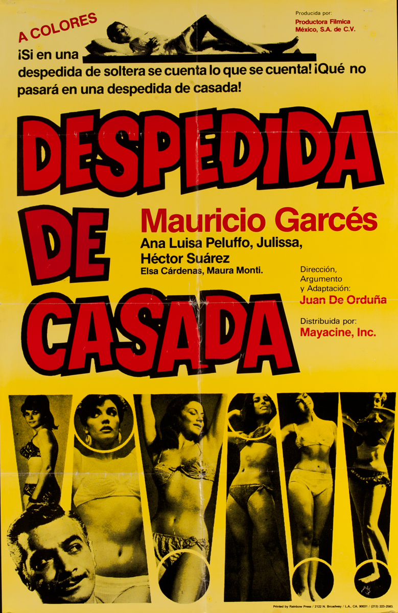 Desperdida de Casada, Mexican Movie Poster
