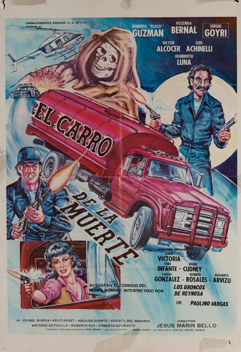 El Carro de le Muerte, Mexican Movie Poster