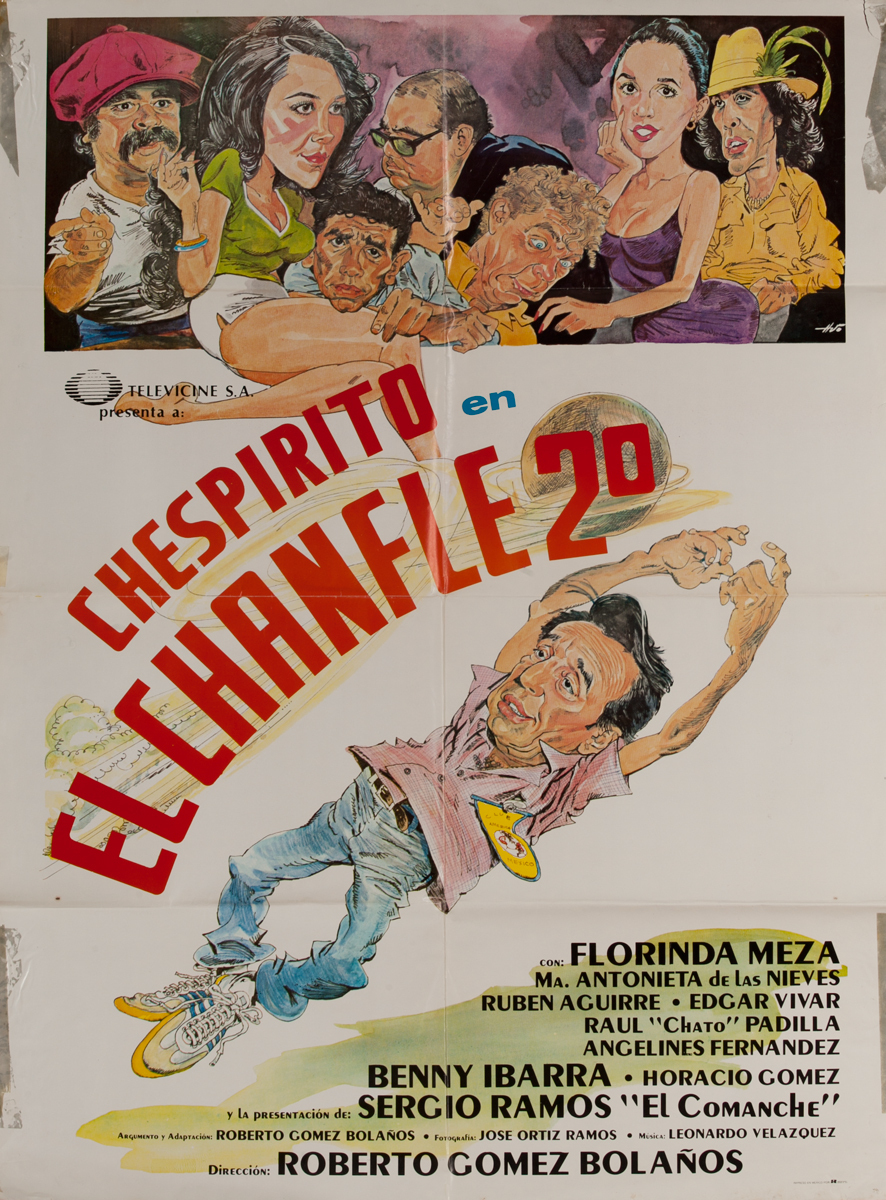 El Chanfle 2, Mexican Movie Poster
