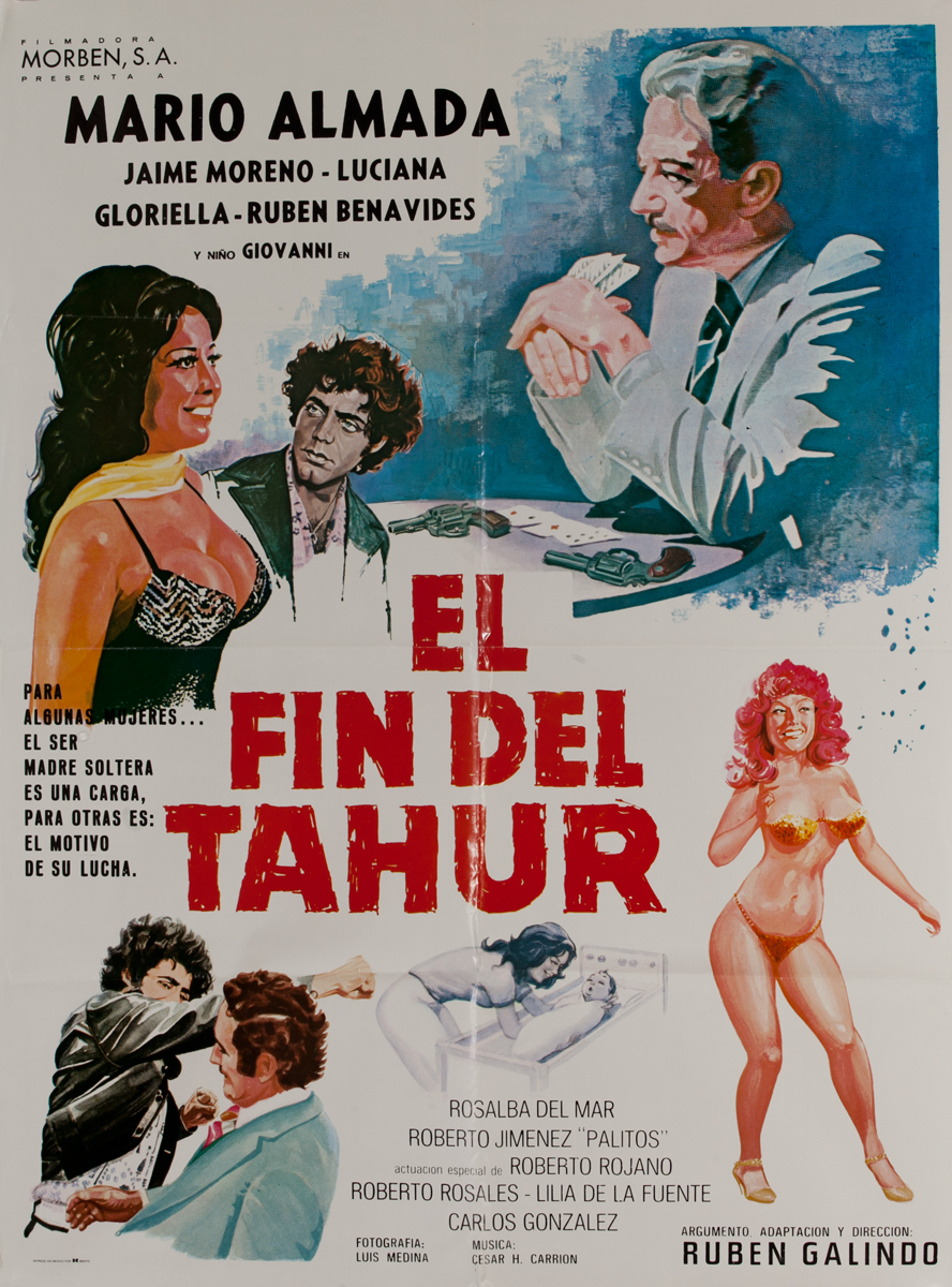El Fin Del Tahur, Mexican Movie Poster