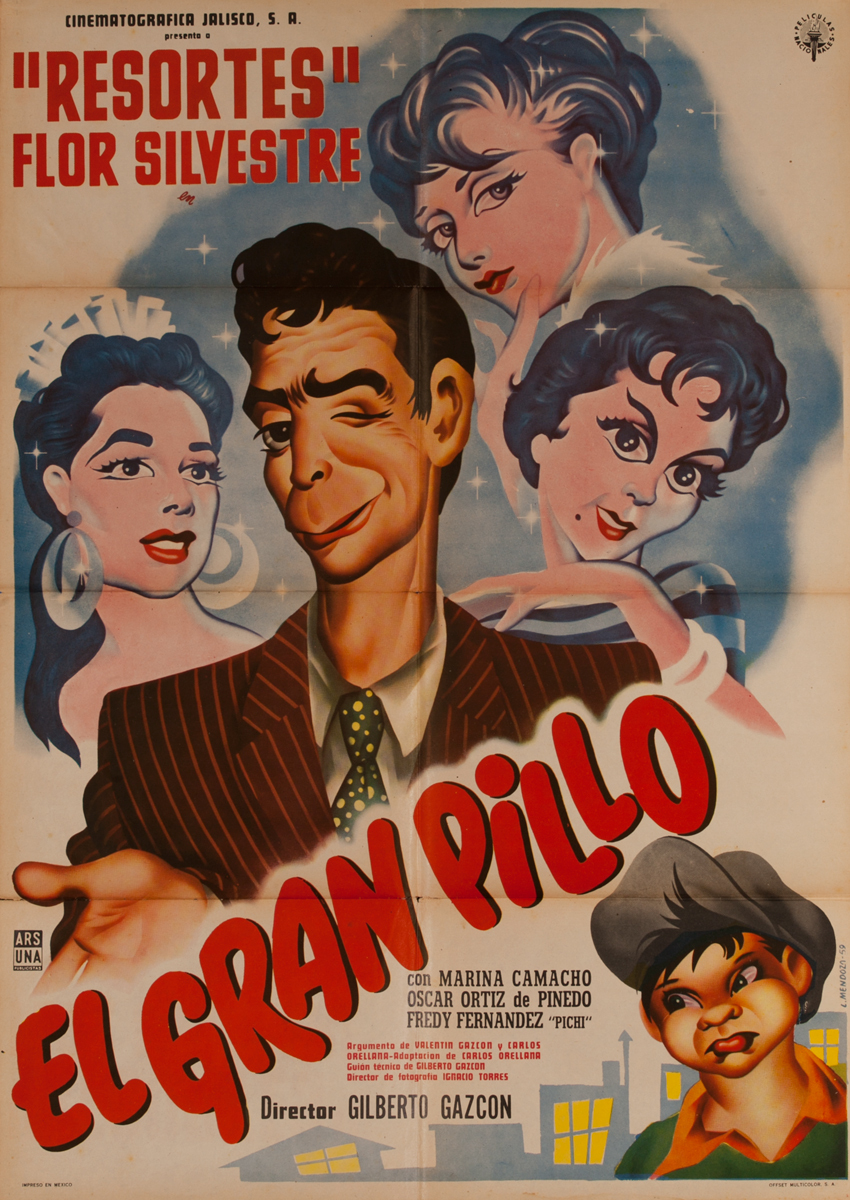 El Gran Pillo, Mexican Movie Poster