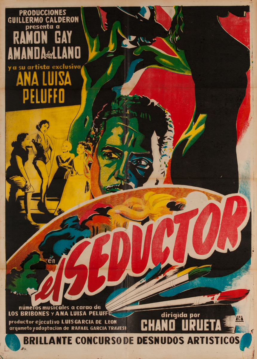el Seductor, Mexican Movie Poster