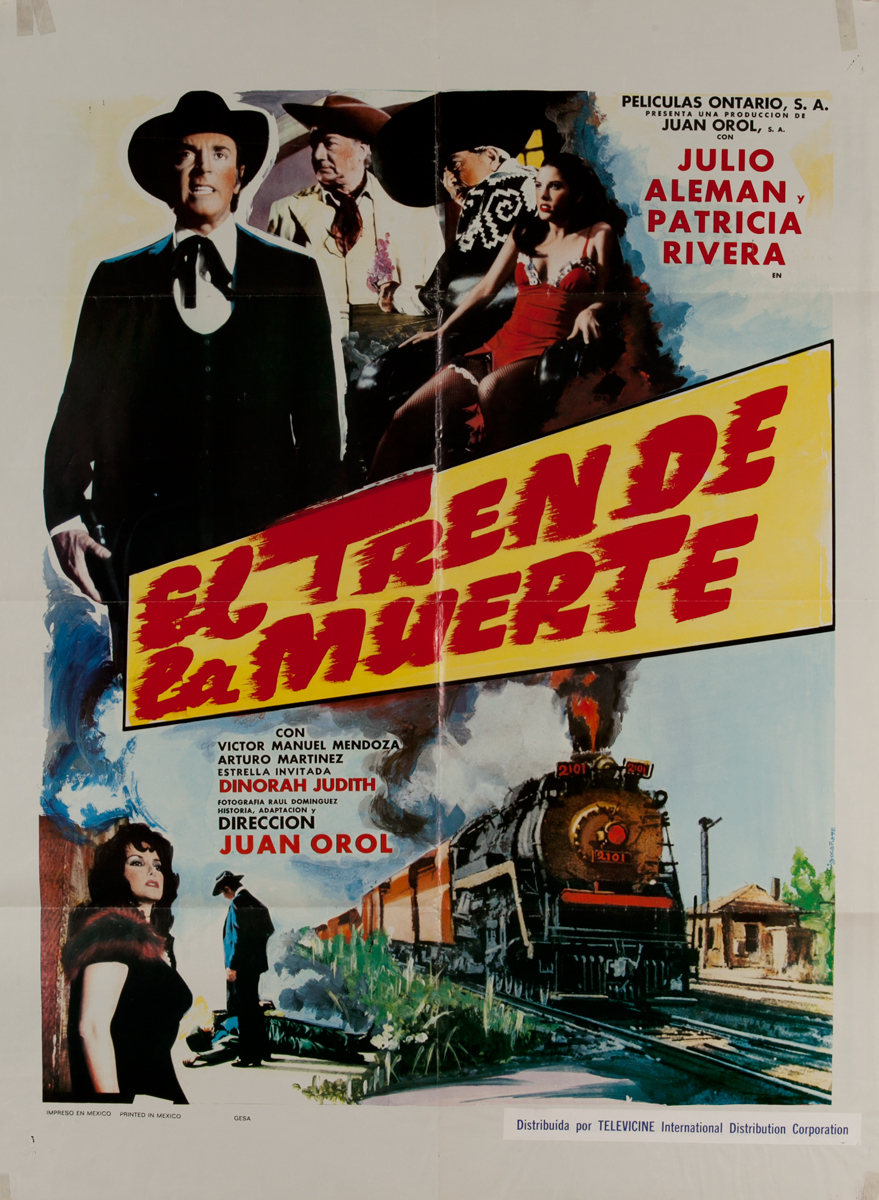 El Tren de la Muerte, Mexican Movie Poster
