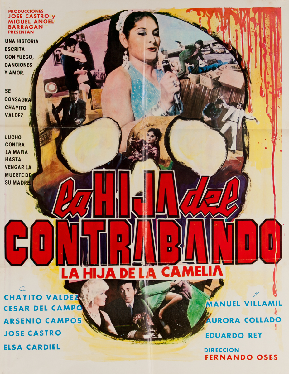La Hija del Contrabando, Mexican Movie Poster