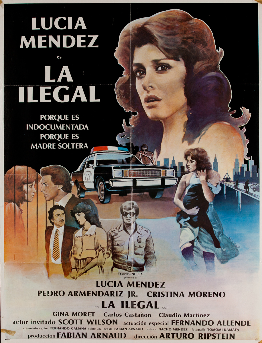 La Ilegal, Mexican Movie Poster