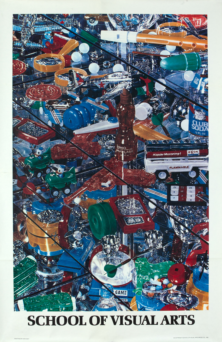 SVA School Of Visual Arts Original Poster Collage