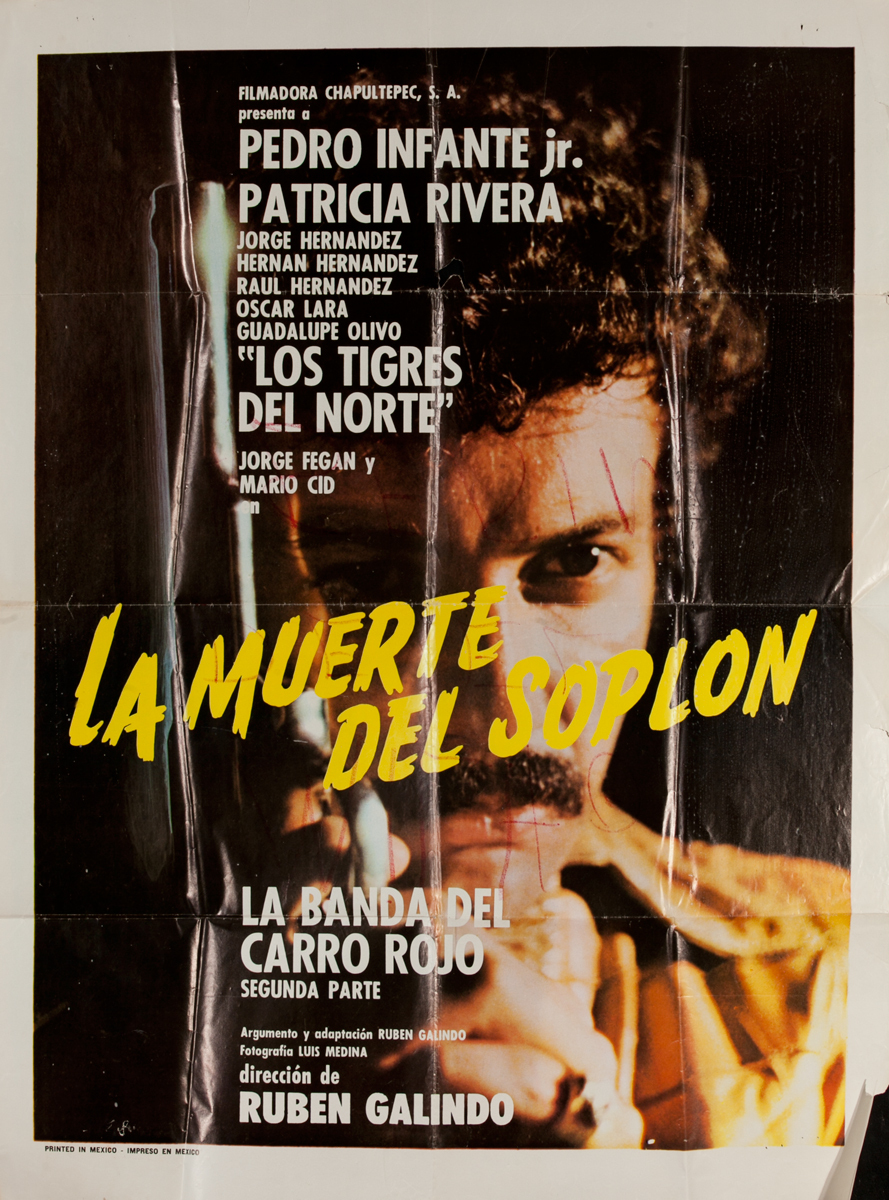 La Muerte Del Soplon, Mexican Movie Poster