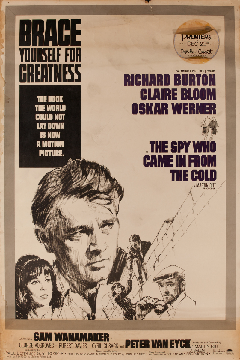 The Spy Who Came in Fron the Cold, Movie Poster