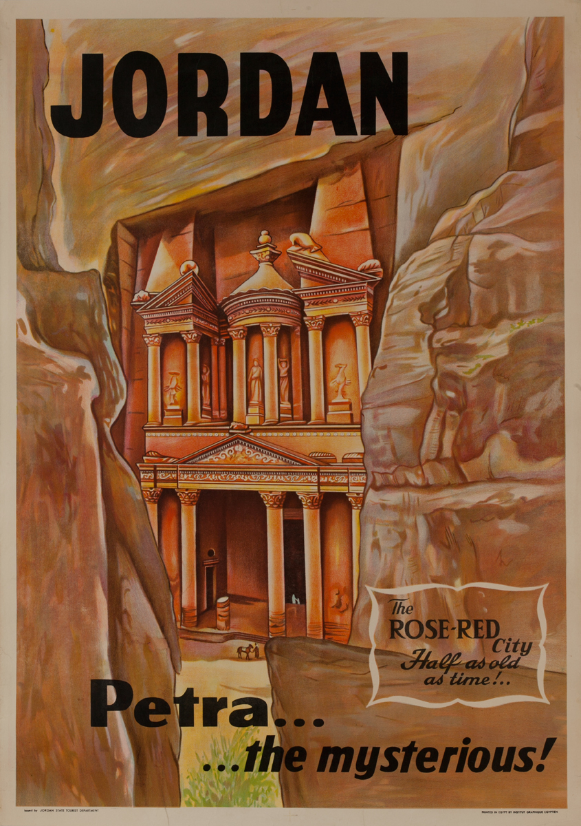  Jordan - Petra ... The Mysterious! The Rose Red City Half as Old as Time!..
