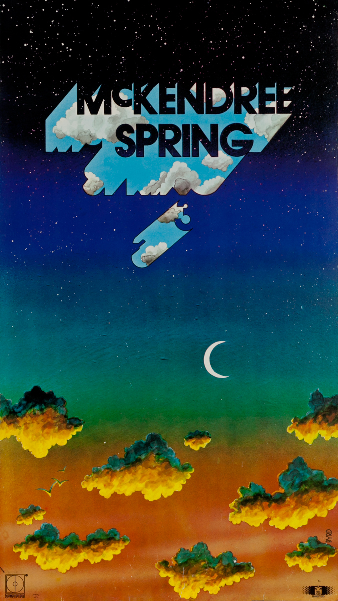 McKendree Spring 3, Progressive Rock Music Poster, Decca Records