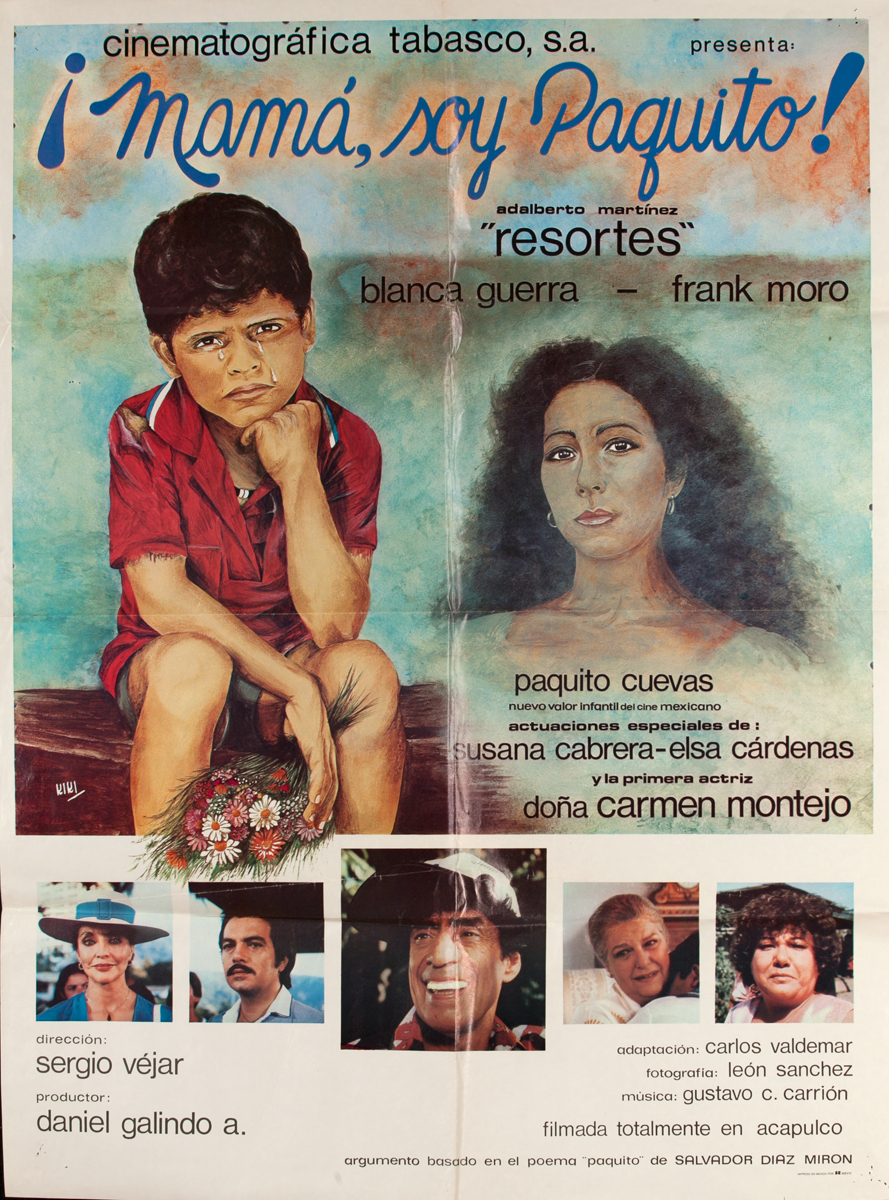 Mamá, soy Paquito, Mexican Movie Poster