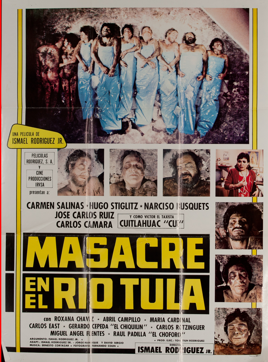 Masacre en el Rio Tula, Mexican Movie Poster