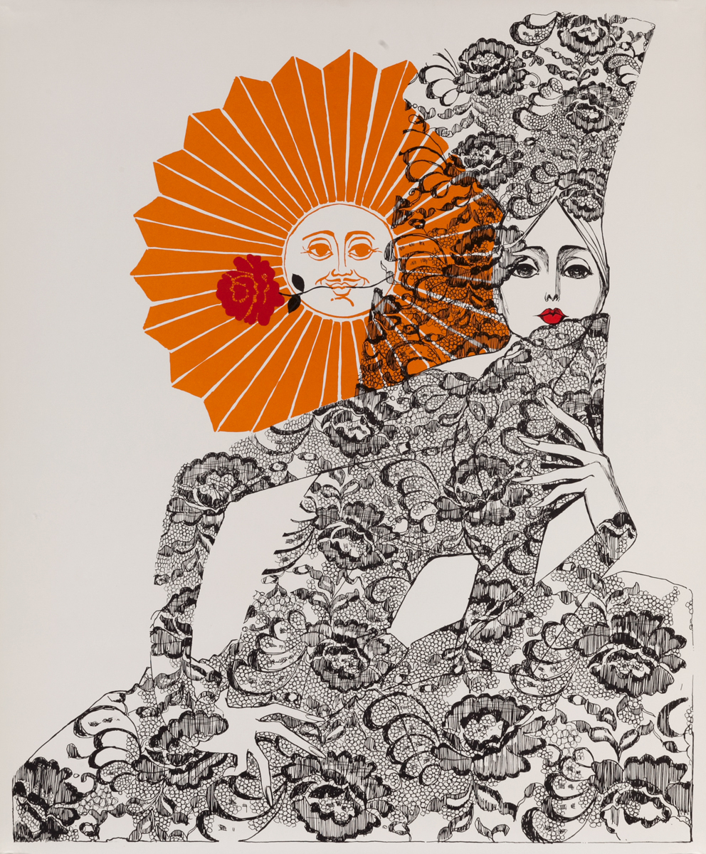 Flamenco Dancer, 1966 Perennial Woman Calendar