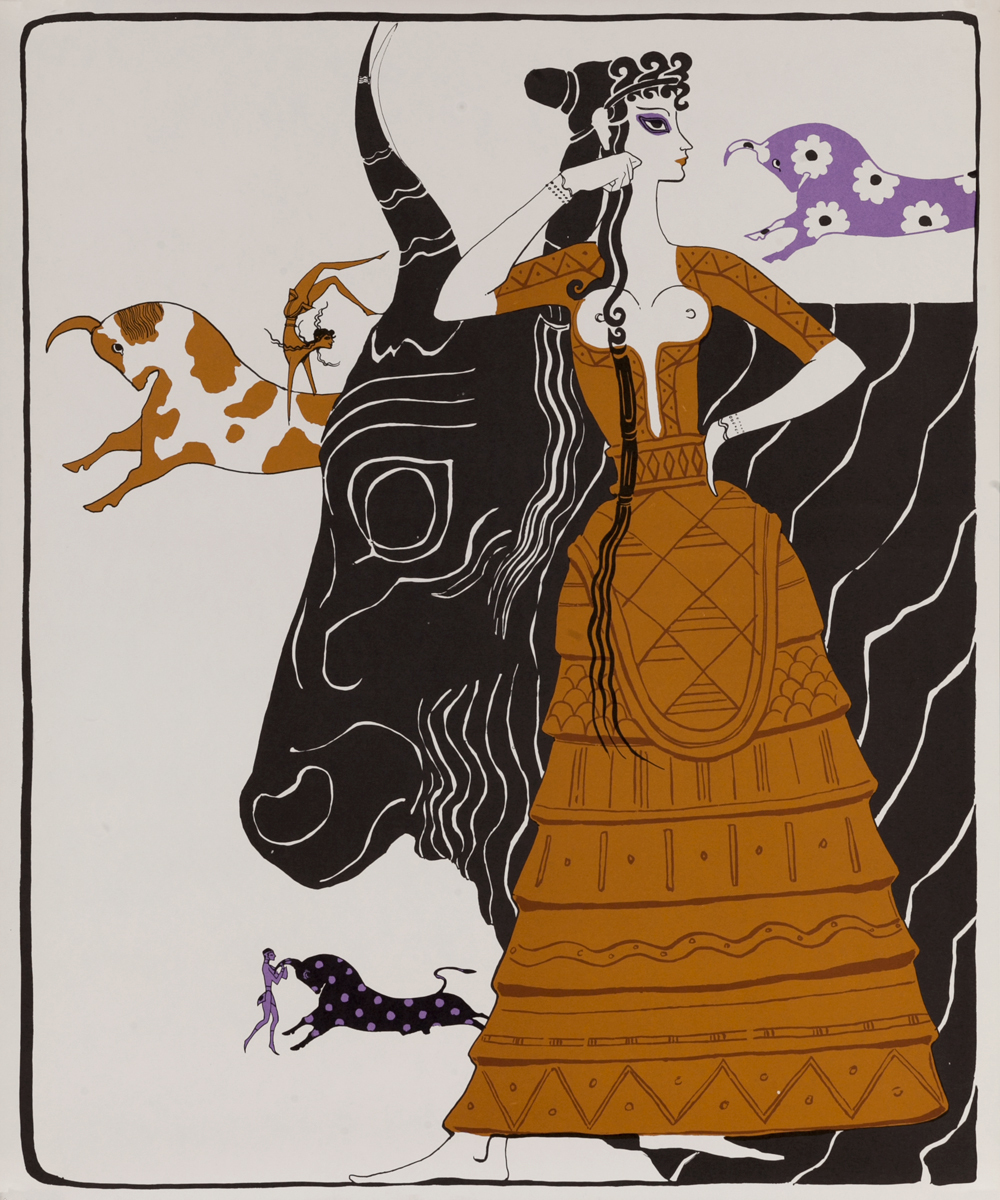Bullfighter, 1966 Perennial Woman Calendar