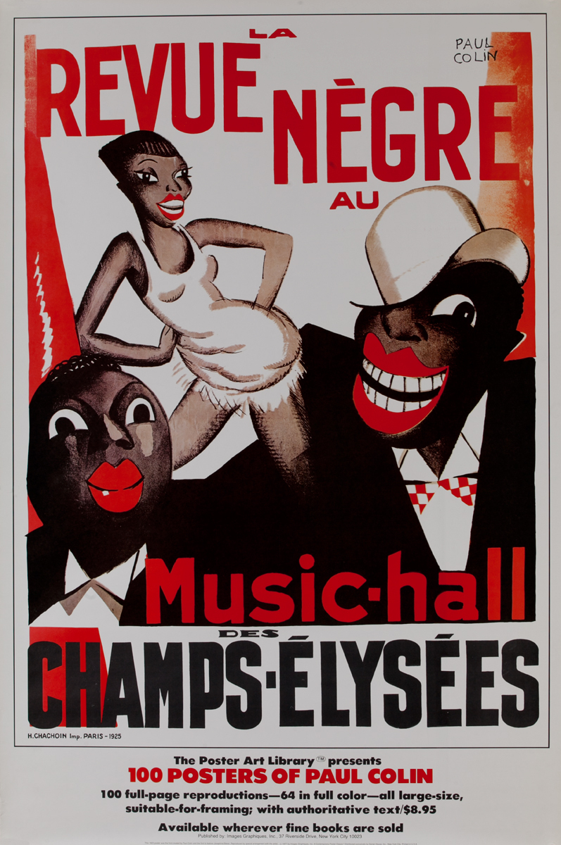 100 Posters of Paul Colin, Music Hall Des Champs-Elysees