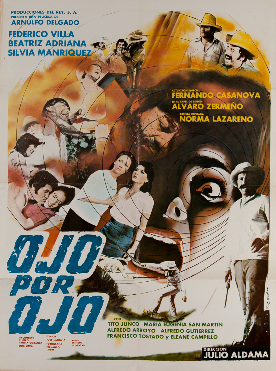 Ojo pro Ojo, Mexican Movie Poster