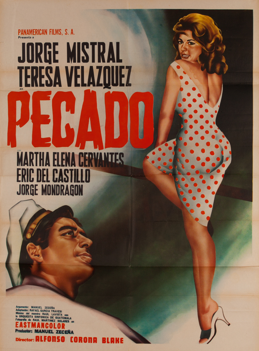 Pecado, Mexican Movie Poster