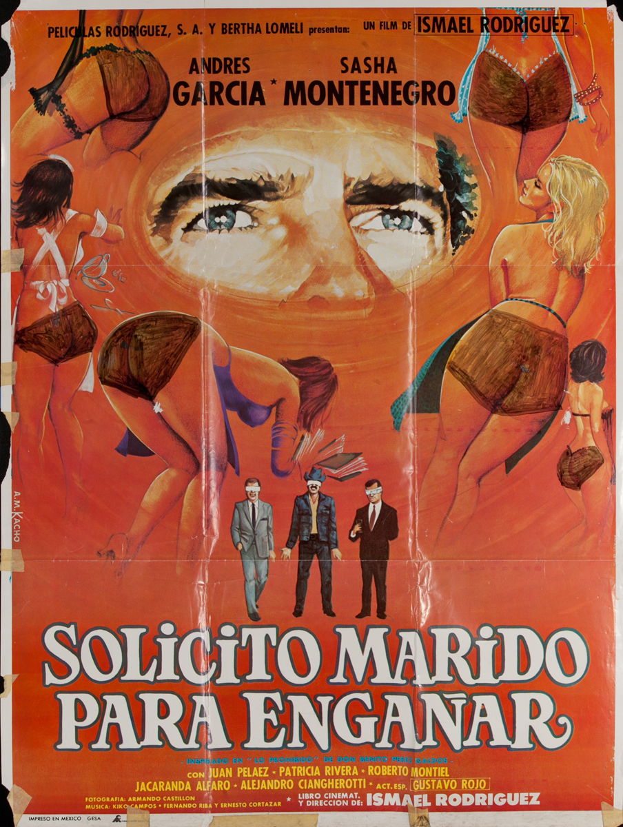 Solicito Marido Para Enganar, Mexican Movie Poster