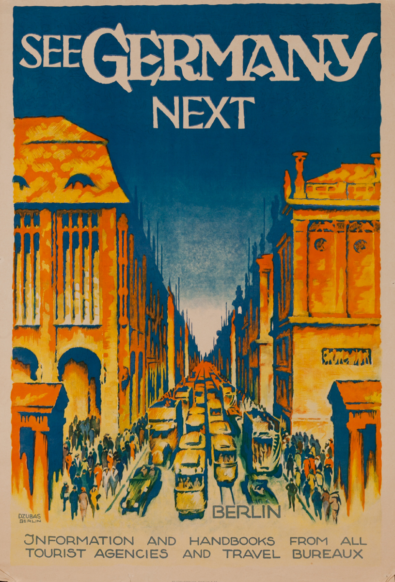 See Germany Next, Berlin Travel Poster