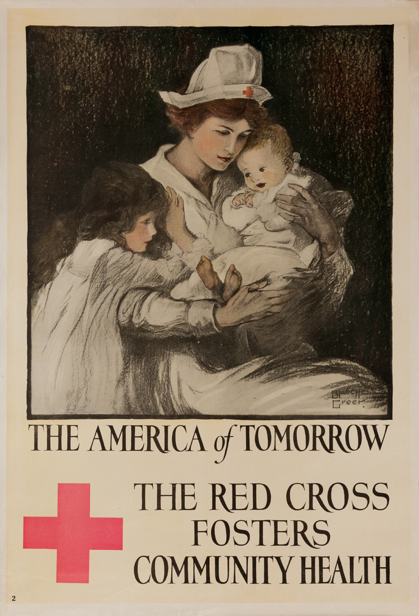 The America of Tomorrow, The Red Cross Fosters Community Health
