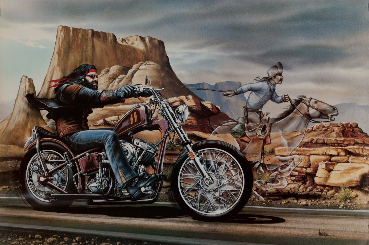 Easy Rider Motorcycle Poster