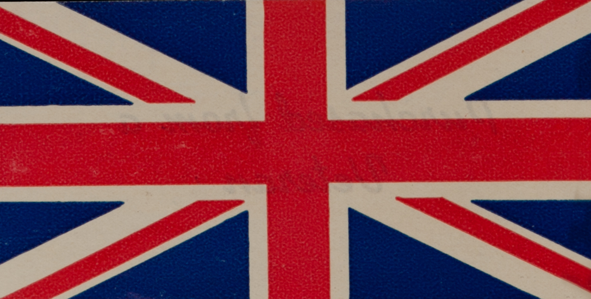 British Flag, WWII Label