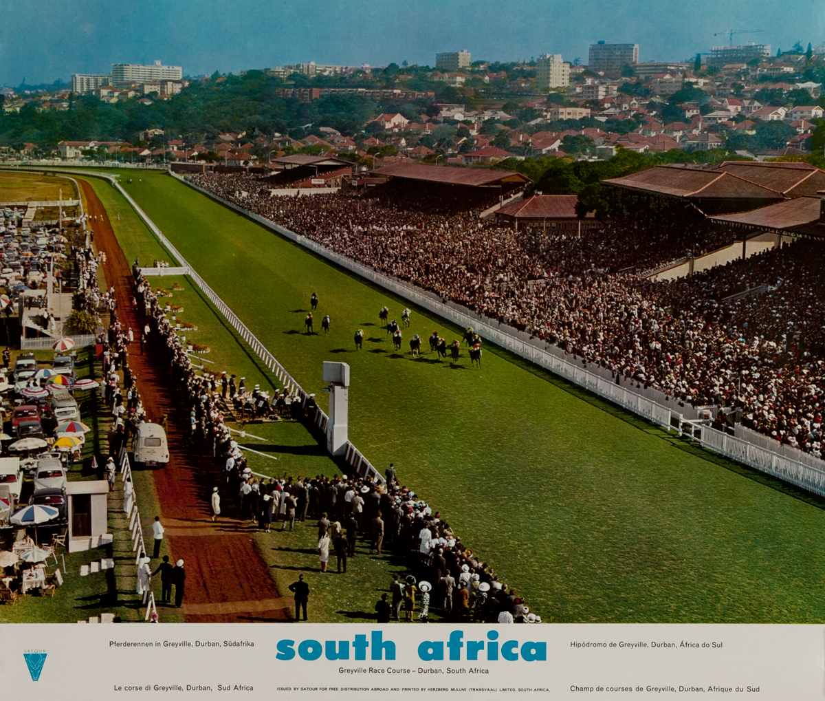 South Africa, Greyville Race Course -Durban