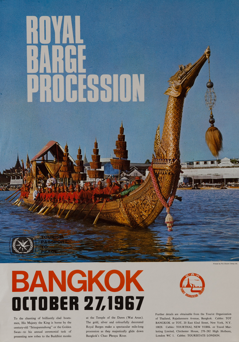 Royal Barge Procession, Bangkok Thailand