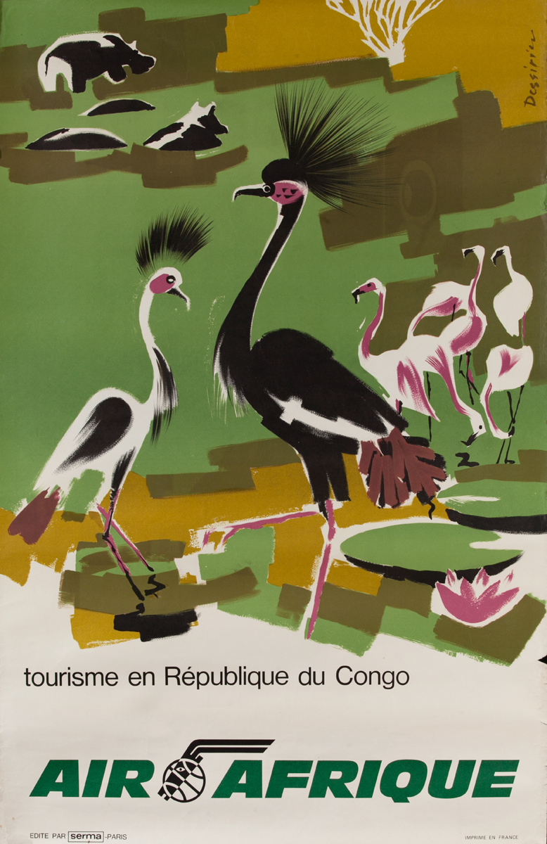 Air Afrique, Tourisme en République du Congo, birds