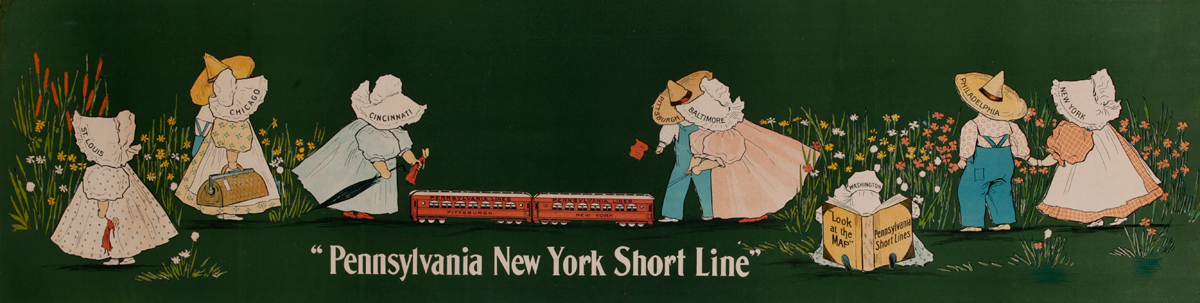 Pennsylvania New York Short Line Poster