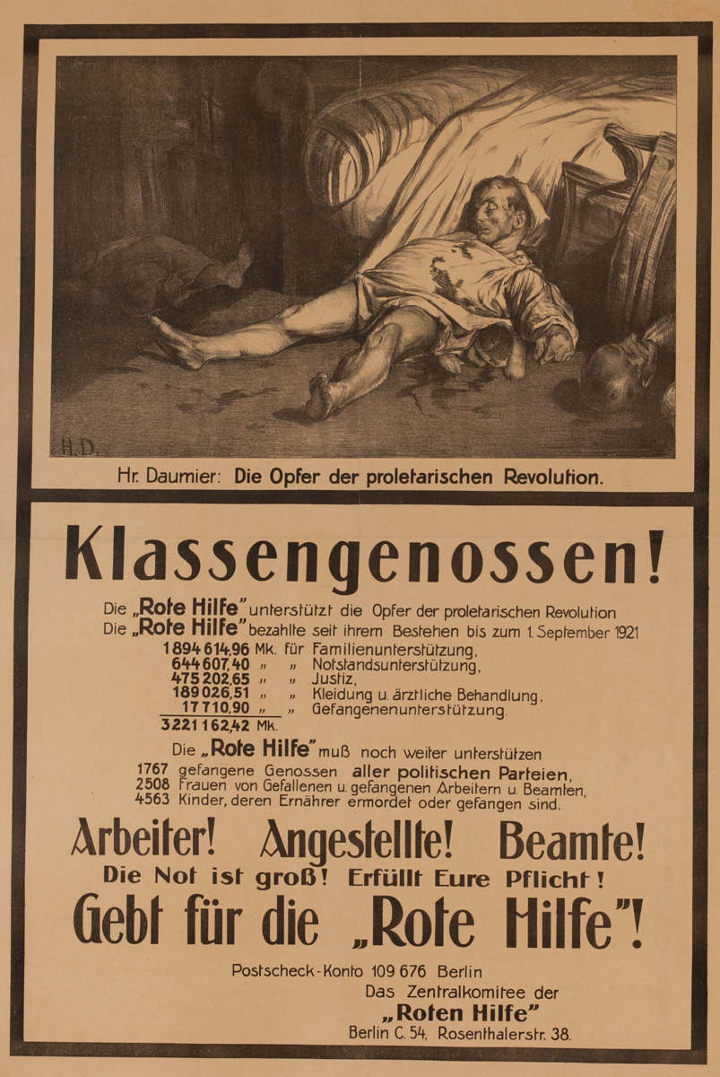 Klassengenossen!<br>German World War I Poster
