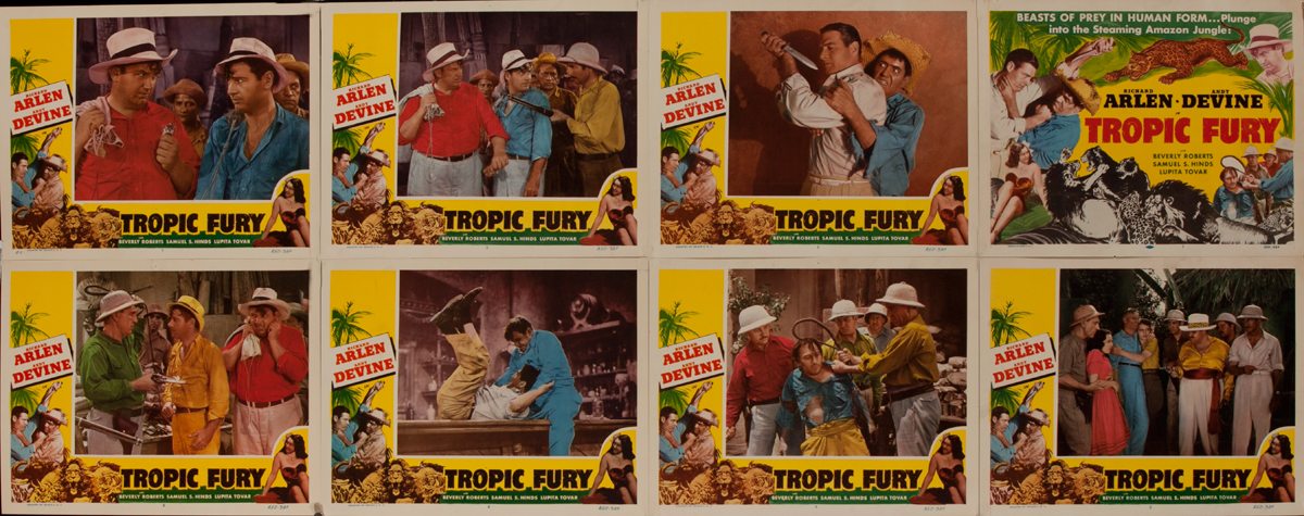 Tropic Fury Lobby Card Set