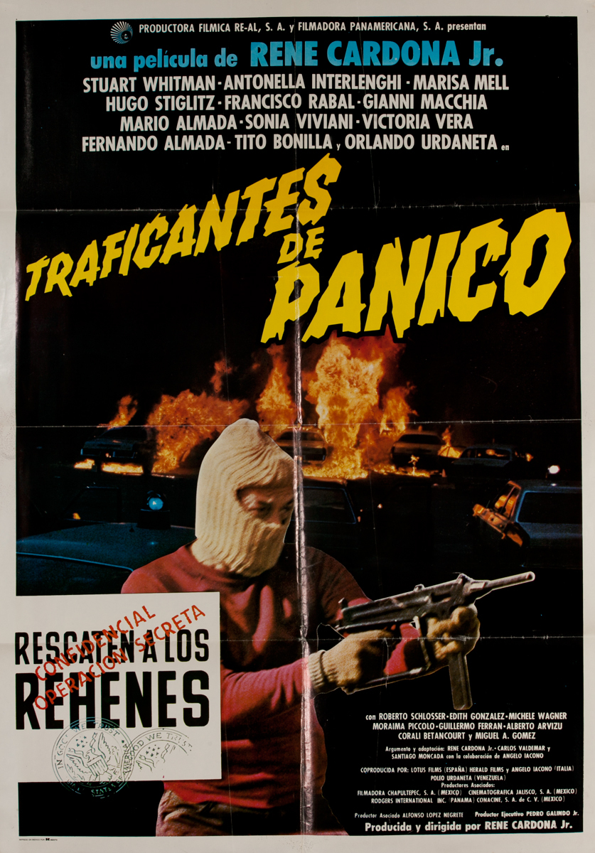Traficantes de Panico - Under Seige<br>Mexican Movie Poster