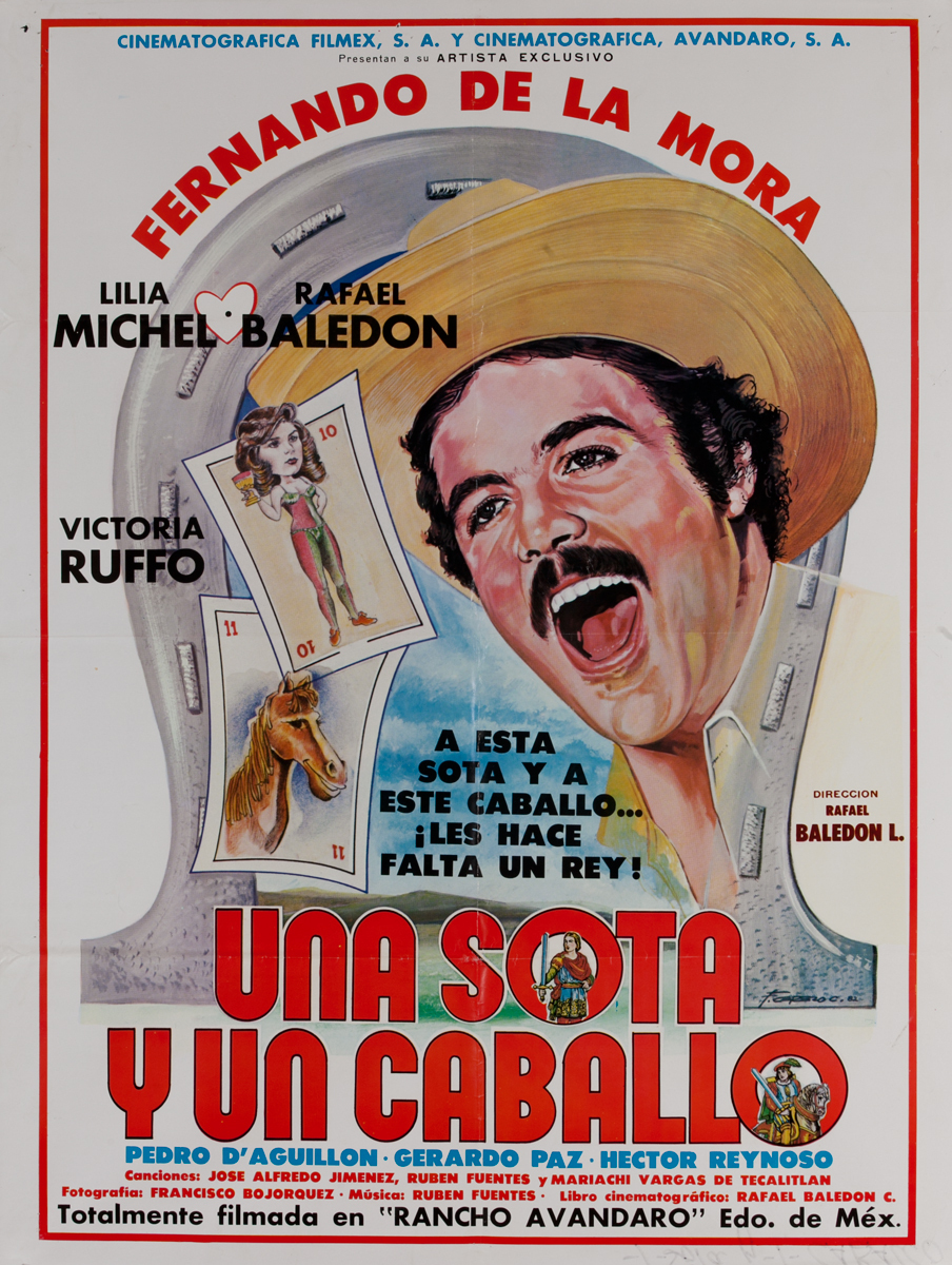 Una Sota y un Caballo<br>Mexican Movie Poster