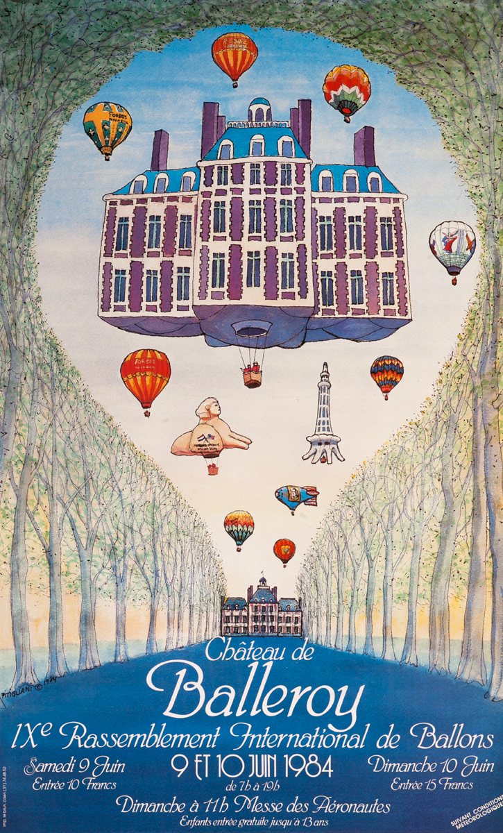 Chateau de Balleroy, IXe Rassemblement International de Ballons