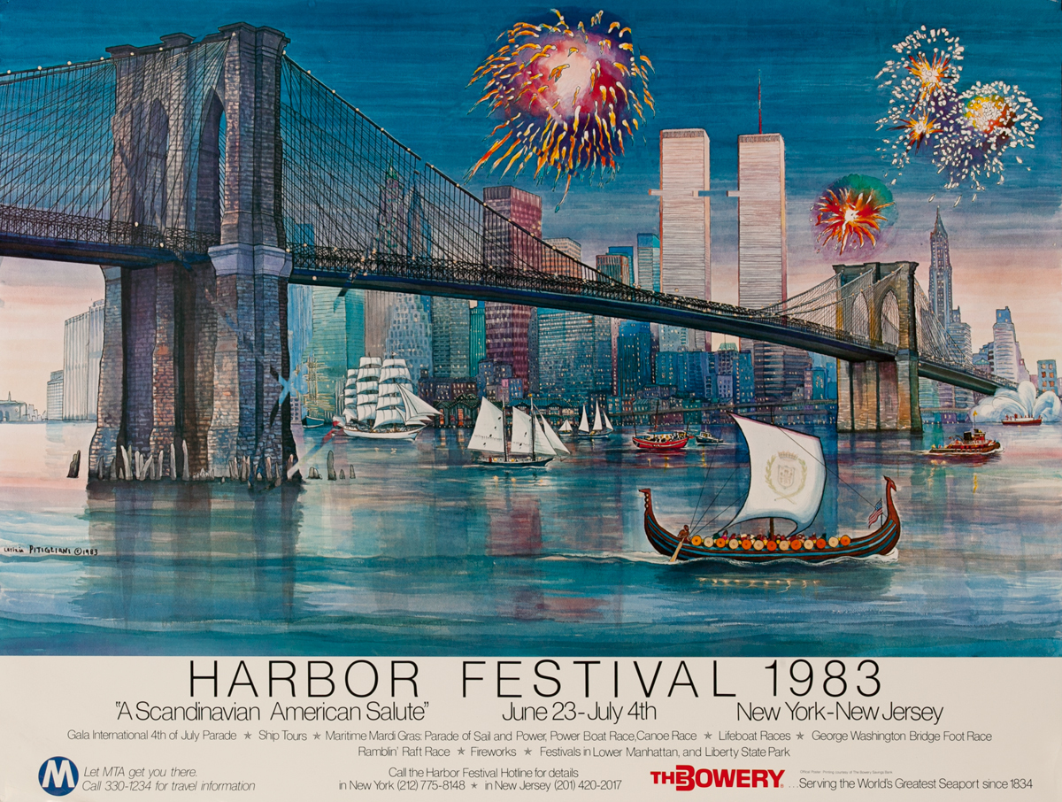 Harbor Festival 1983 - small size<br>A Scandinavian American Salute