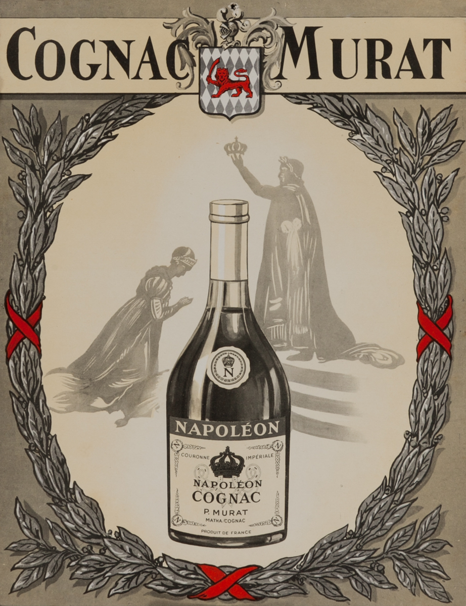 Cognac Murat French Advertising Poster