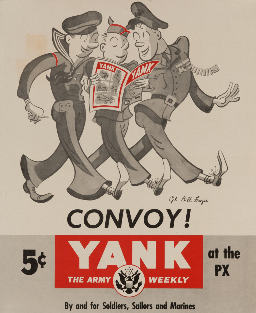 Convoy Yank The Army Weekly at the PX